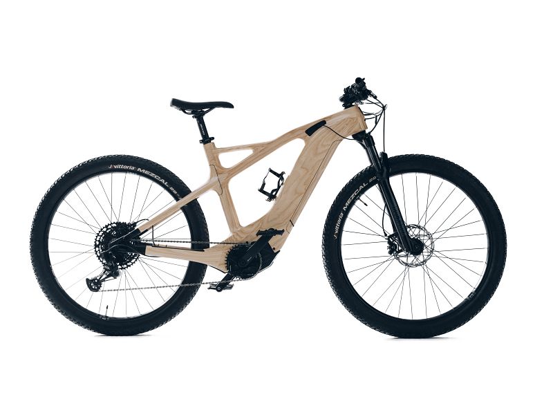 E-Annum Bicycle Wood MTB